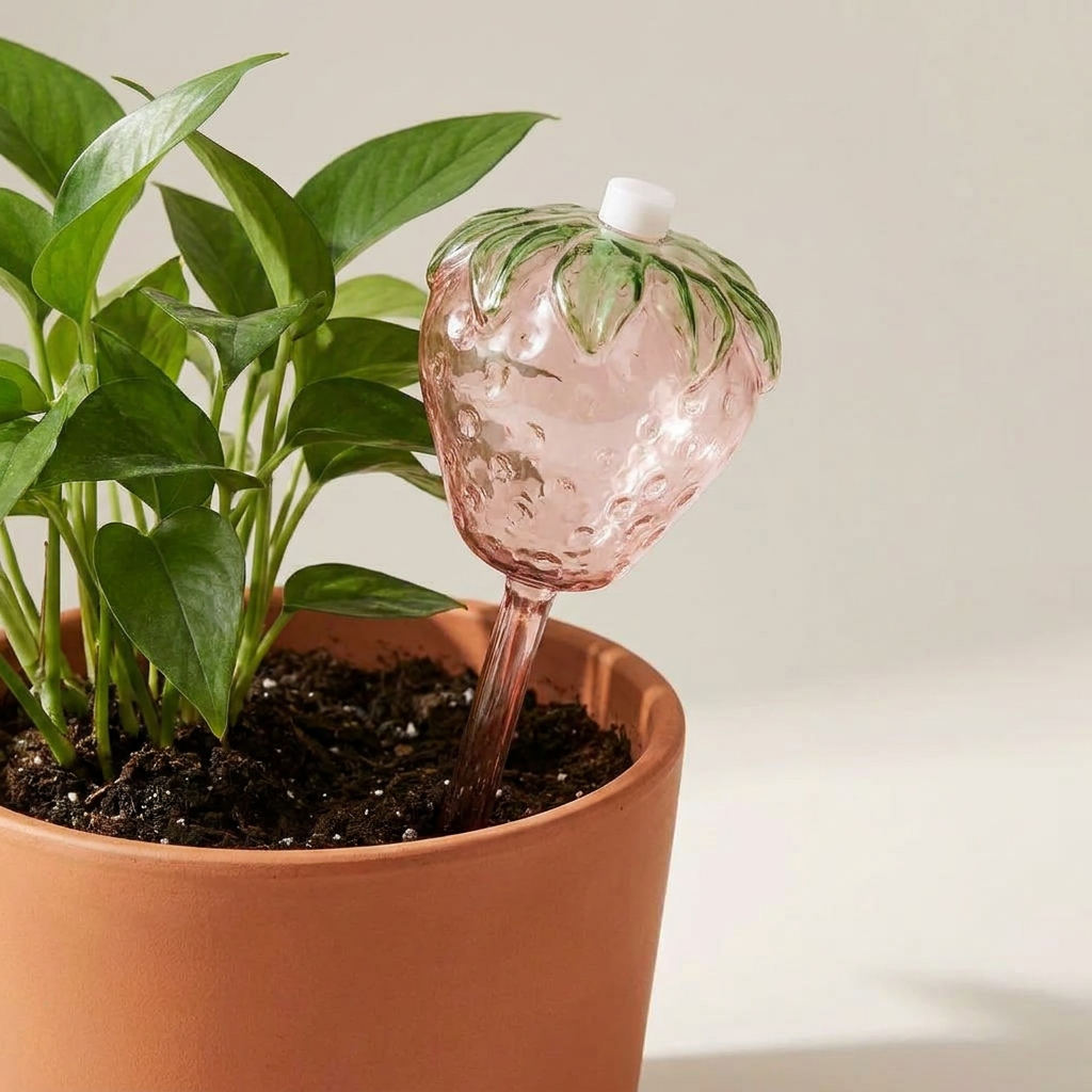 Strawberry Self Watering Globes