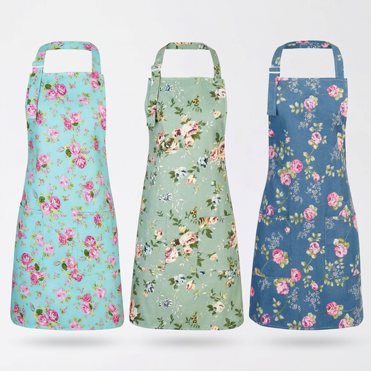 Wildflower Garden Apron 3pc Set
