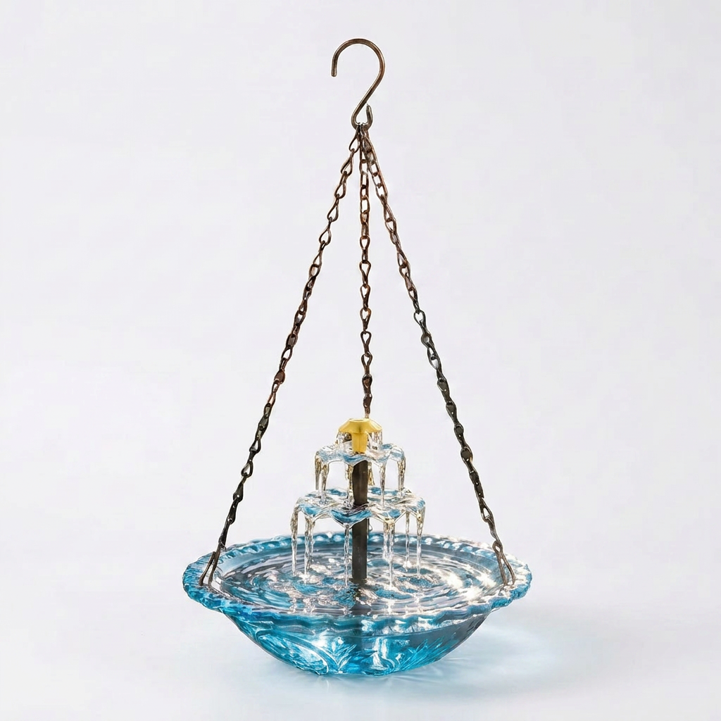 Songbird Solar Fountain Bath