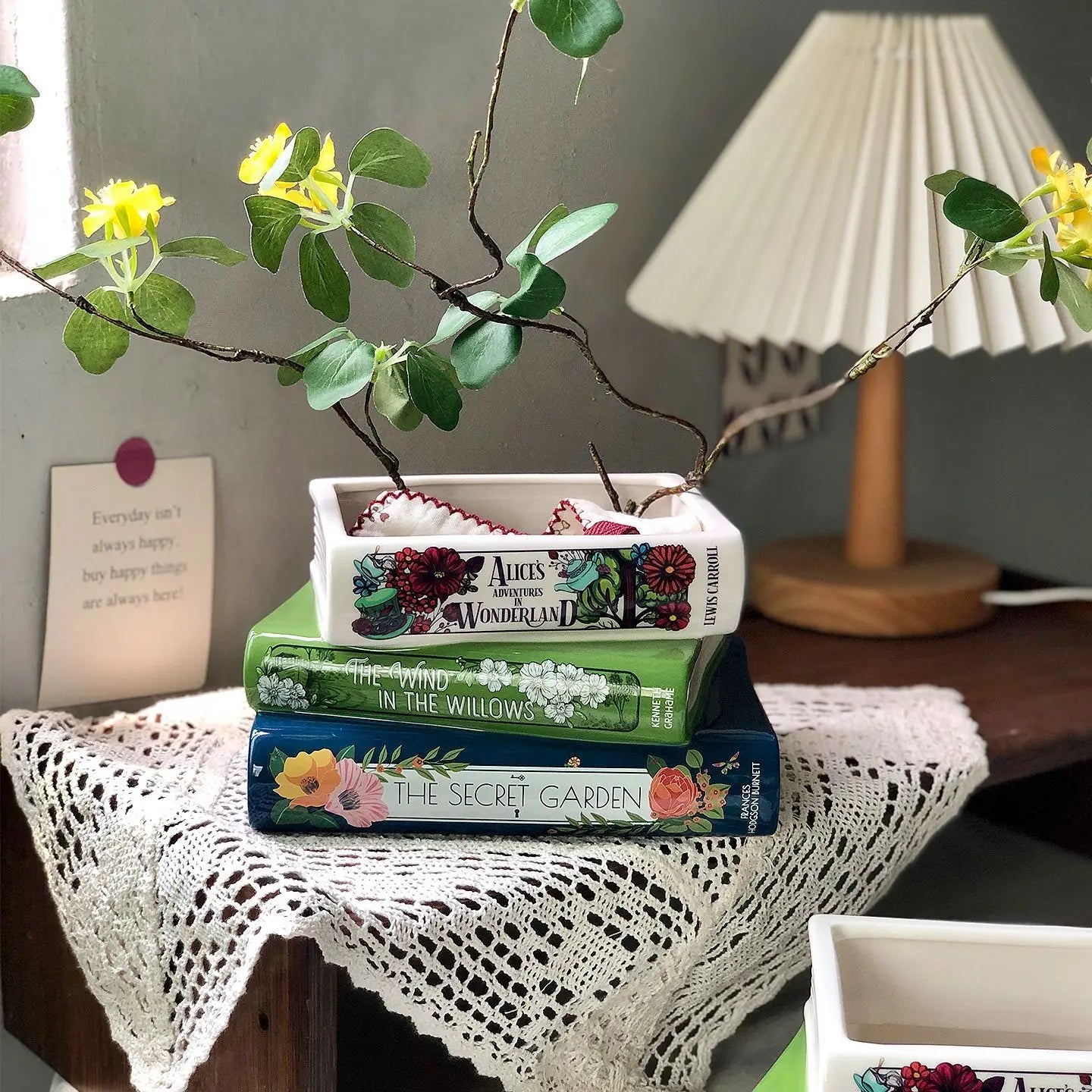 Secret Garden Book Planter