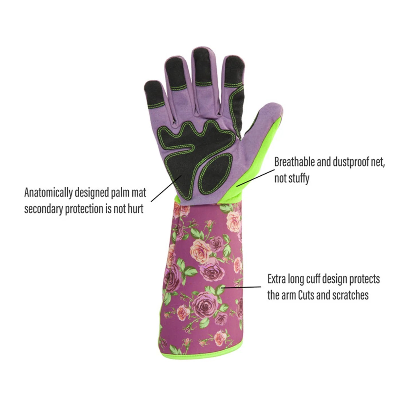 Wildflower Bloom Gauntlet Gloves