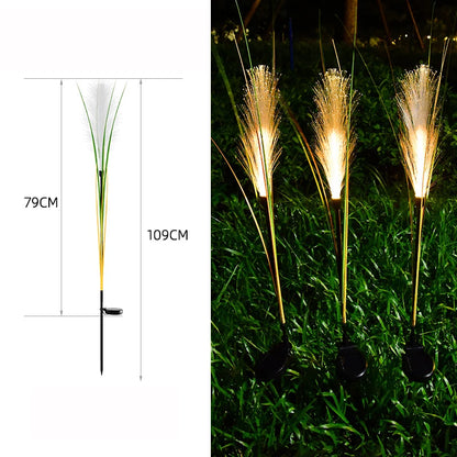 Moonlit Reed Solar Garden Lights