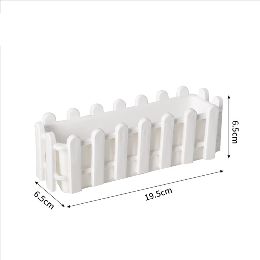 Picket Fence Flower Pot