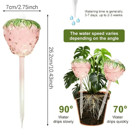 Strawberry Self Watering Globes