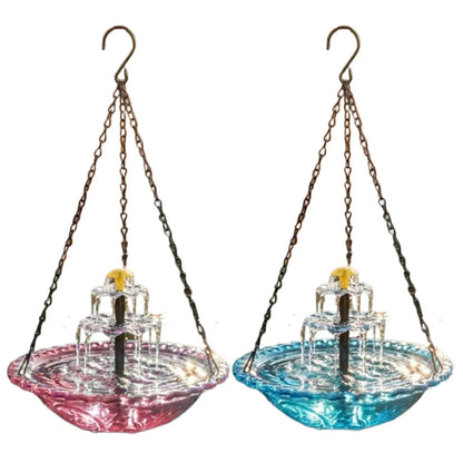 Songbird Solar Fountain Bath