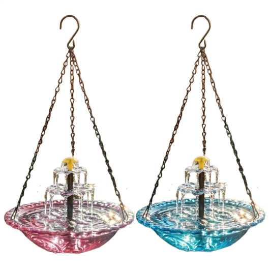 Songbird Solar Fountain Bath