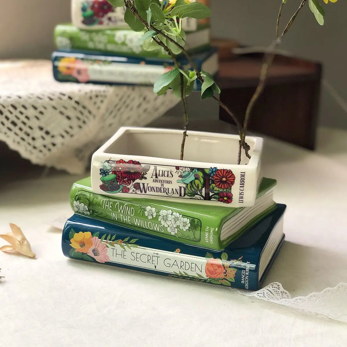 Secret Garden Book Planter
