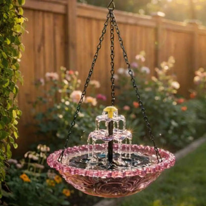 Songbird Solar Fountain Bath