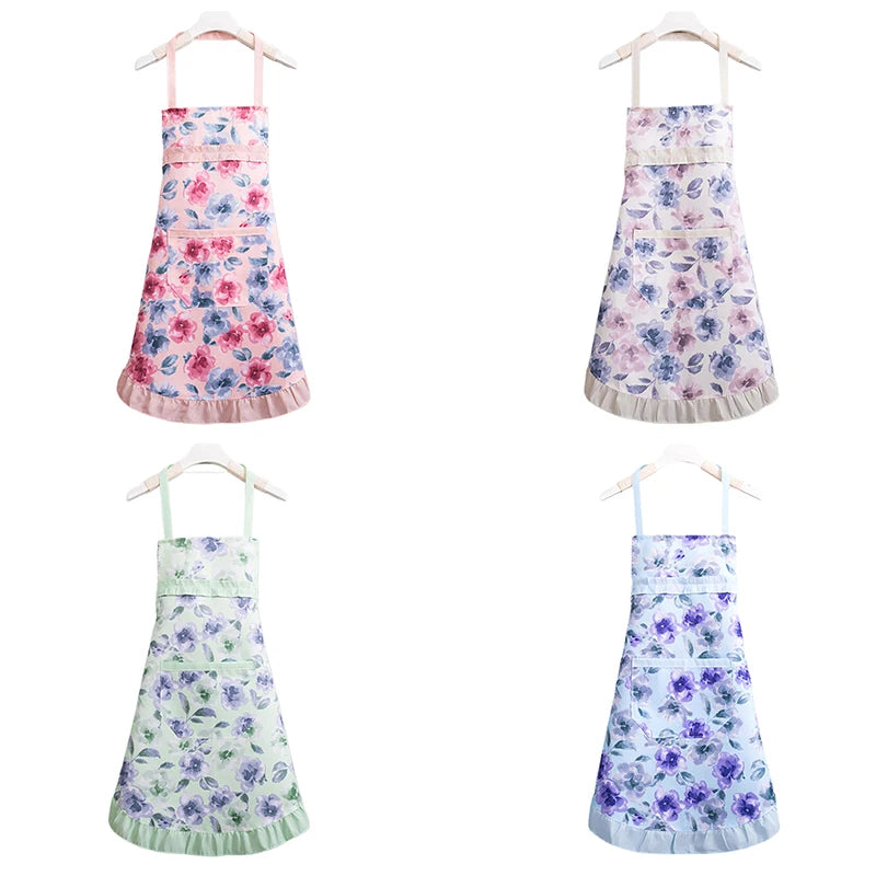 Rose Garden Canvas Apron
