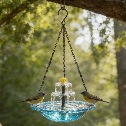 Songbird Solar Fountain Bath