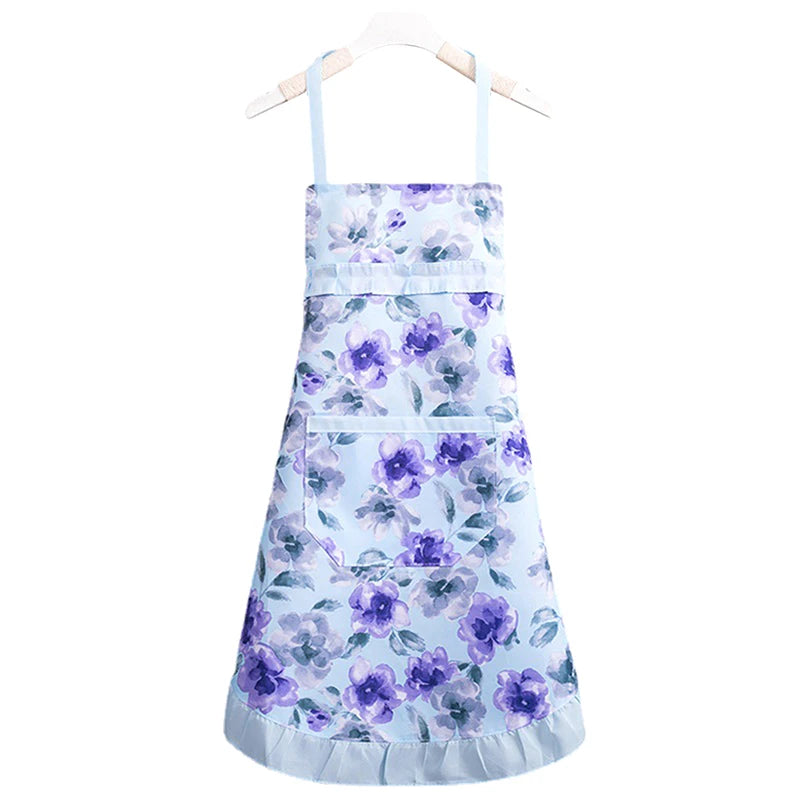 Rose Garden Canvas Apron