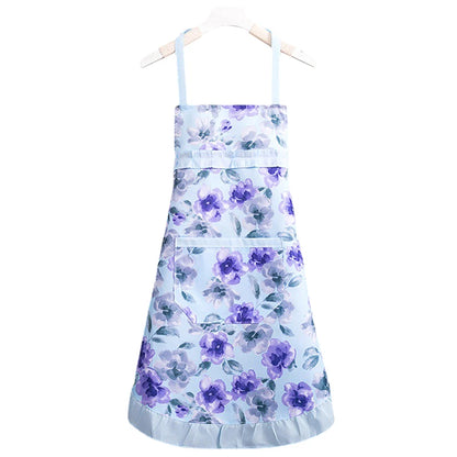 Rose Garden Canvas Apron