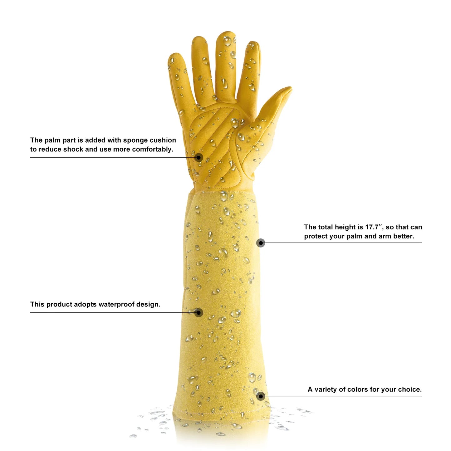 Wildflower Bloom Gauntlet Gloves