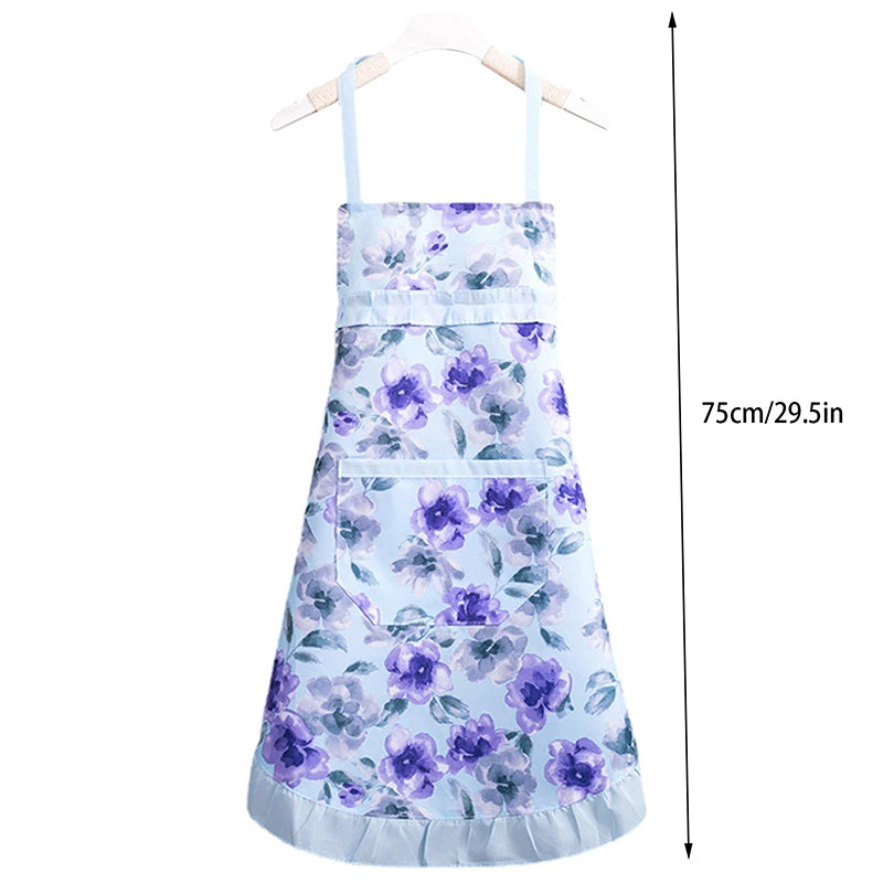Rose Garden Canvas Apron