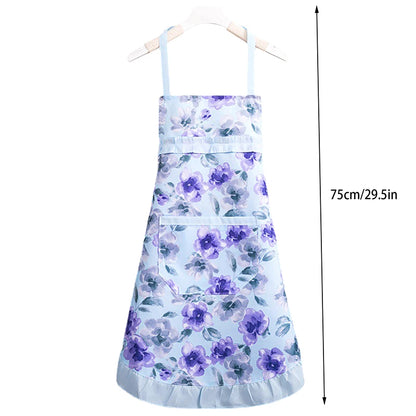 Rose Garden Canvas Apron