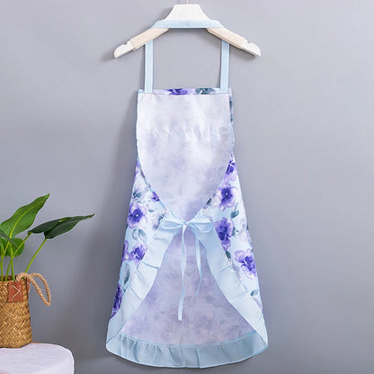 Rose Garden Canvas Apron