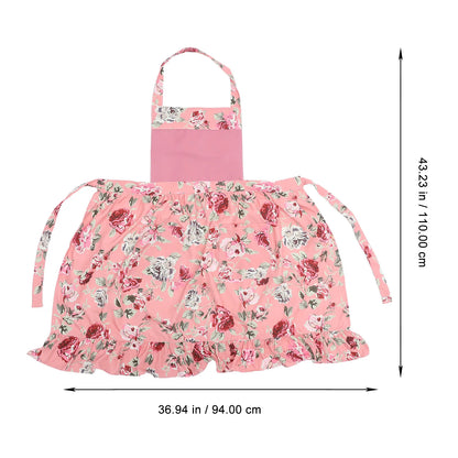Pink Blossom Garden Apron