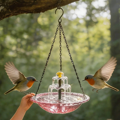 Songbird Solar Fountain Bath