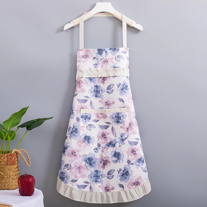 Rose Garden Canvas Apron