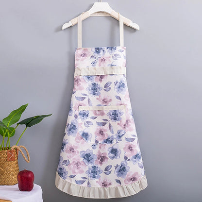 Rose Garden Canvas Apron