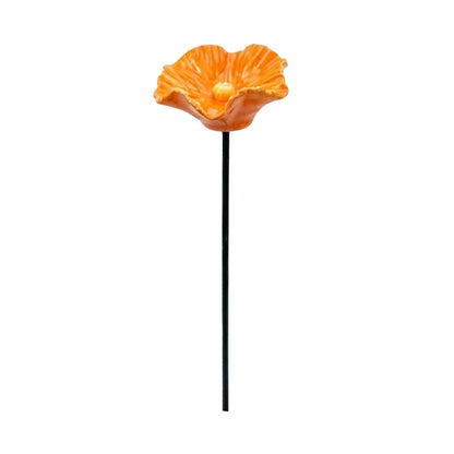 Flower Bird Bath Stand