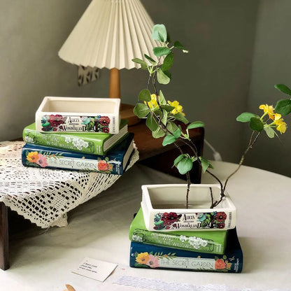 Secret Garden Book Planter